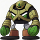 Master Chief in Pokemon form.